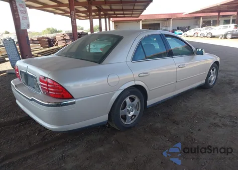 2000 Lincoln Ls V8 Auto z USA, uszkodzony, nr VIN 1LNHM87A7YY753280